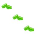 thumbnail image 2 of Eigraketly 1 par de botas de manivela para bicicleta, accesorio de protección conveniente, cubierta protectora práctica profesional confiable para Verde 3piezas, 2 of 6