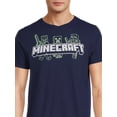 thumbnail image 5 of Minecraft Men's and Big Men's Graphic Tee, 2-Pack, Sizes S-3XL, 5 of 6