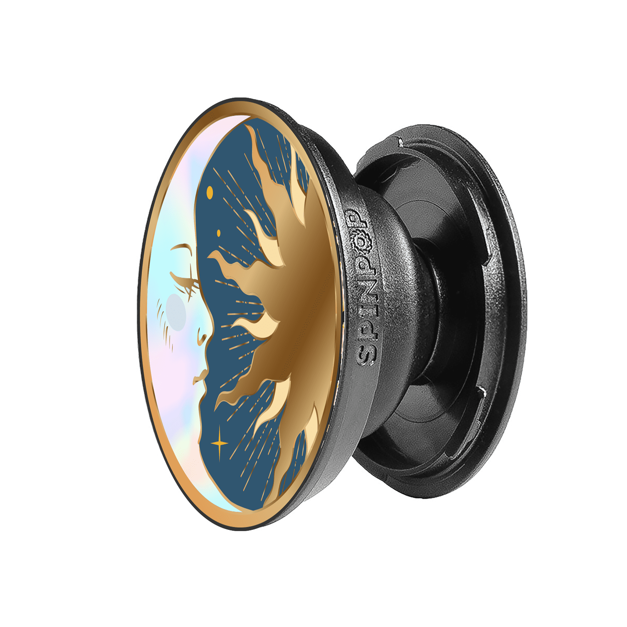 Spinpop Phone Grip - Sun Moon Gold Foil