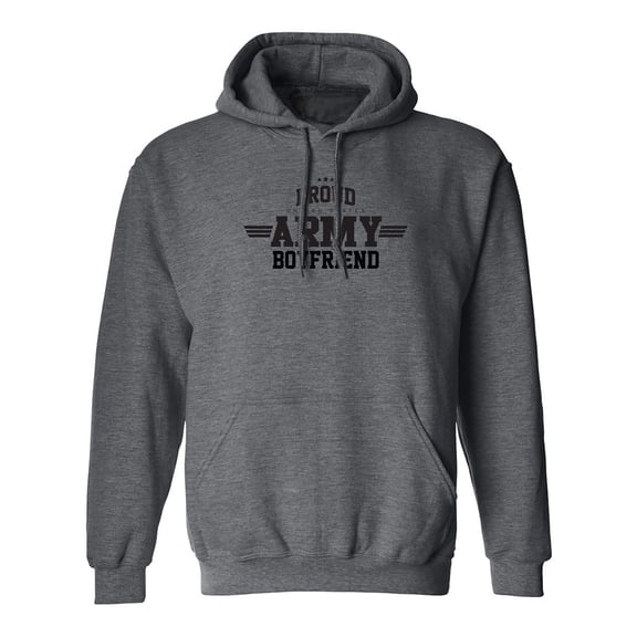 Proud Army BOYFRIEND Adult Hooded Sweatshirt