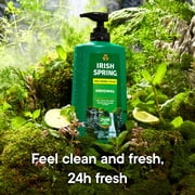 (4 pack) Irish Spring Mens Body Wash, Body Wash for Men, All Skin Types, Original Scent, 30 fl oz Bottle
