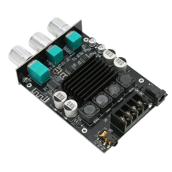 ANGGREK BT Power Board,Power Module Dual Channel Subwoofer 100Wx2 DC12‑24V BT 5.0 Sound Board ZK‑1002T,Receiver Board