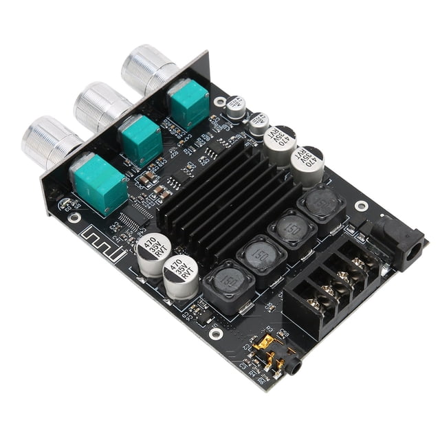 Placa amplificadora de subwoofer, módulo amplificador de potencia Módulo amplificador de potencia dual Placa amplificadora de potencia BT Altamente versátil