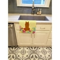 thumbnail image 2 of Carolines Treasures BB6022KTWL Easter Eggs Karelian Bear Dog Kitchen Towel 15 X 28" multicolor, 2 of 4