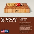 thumbnail image 4 of John Boos CCB Square Reversible Wood Chopping Board, 18" x 18" x 3", Maple, 4 of 11