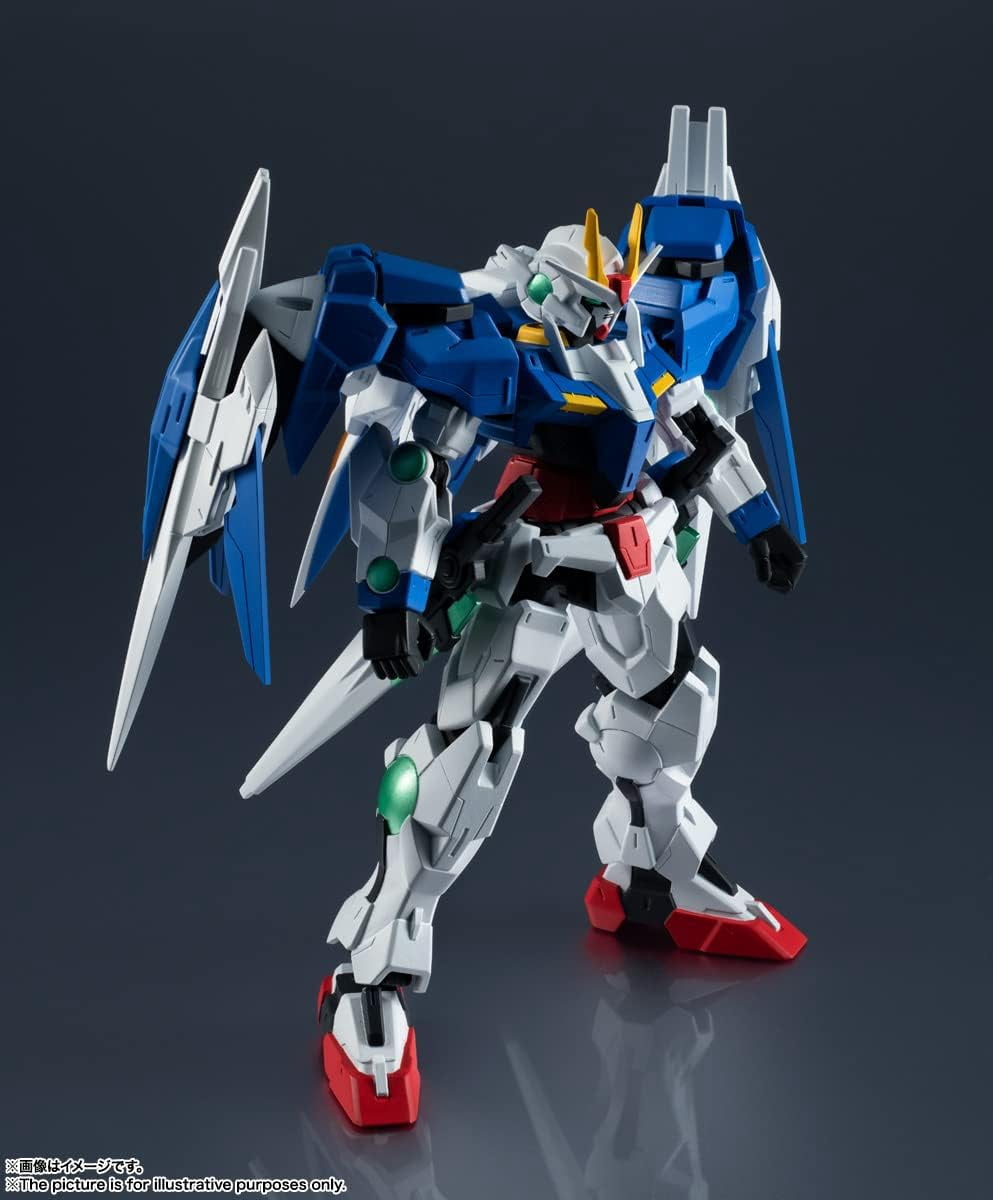 Tamashii Nations - Mobile Suit Gundam - GN-0000 + GNR-010 00 Raiser, Gundam Universe Action Figure