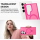 thumbnail image 5 of Funda para teléfono móvil Galaxy S23 con soporte ultramagnético, color rosa, 5 of 8