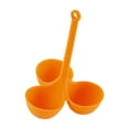 thumbnail image 1 of Hervidor de huevos Macarena cesta dispensadora estante para vaporizar huevos 3 agujeros, 1 of 8