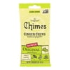 Chimes Original Ginger Chews 1.5 Oz Bag - Pack of 12