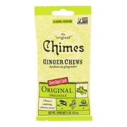Chimes Original Ginger Chews 1.5 Oz Bag - Pack of 12