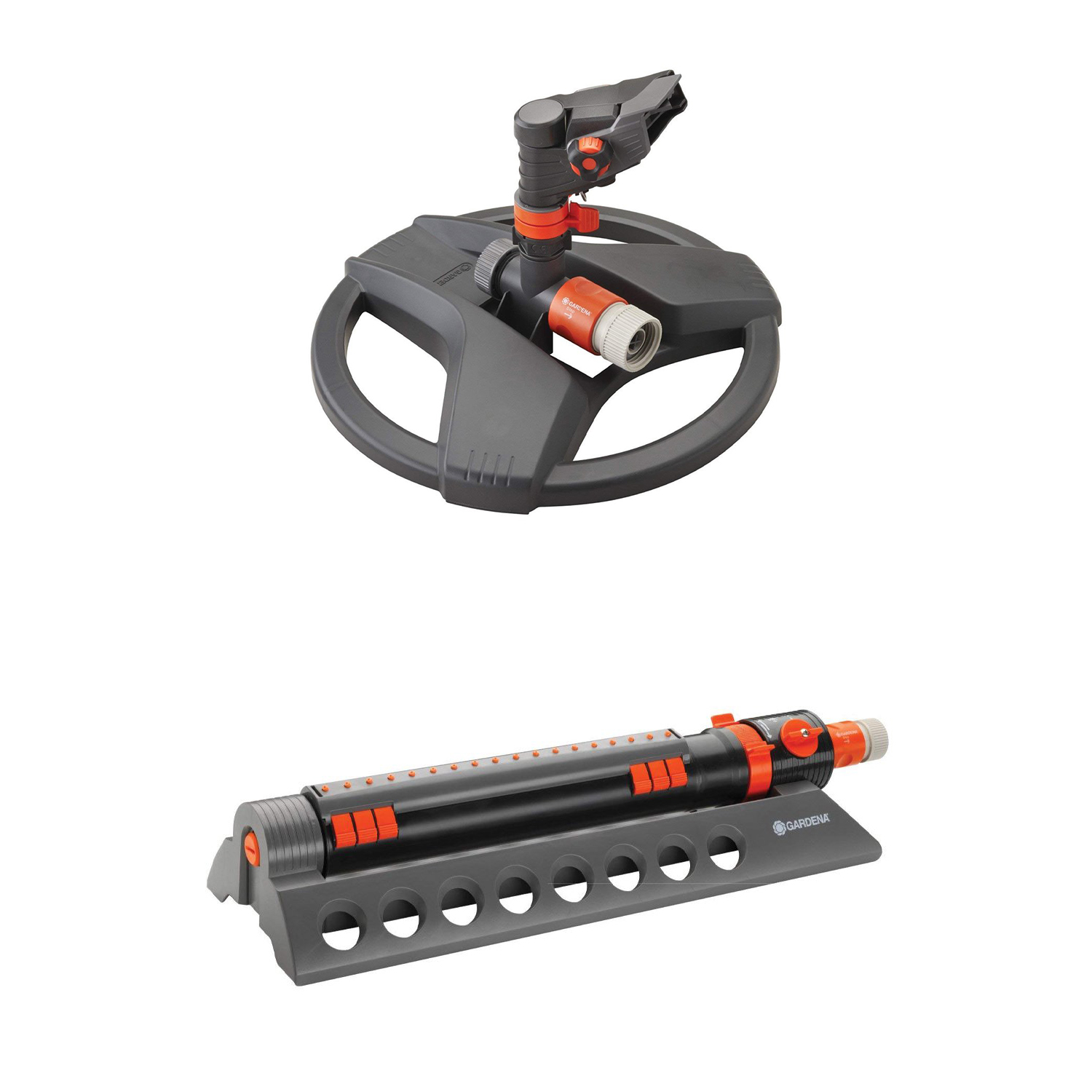 Gardena 38142 Classic Impulse Sprinkler on Weighted Sled Base Gardena 38142 Classic Impulse Sprinkler on Weighted Sled Base