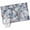 Gray Blue Mist Blue, variant on Palm Leaves Entryway Rug 2'x3' Non Slip Front Door Mats, Spring Tropical Leaf Botanical Vintage Blue Entrance Rugs Indoor Outdoor Carpet, Washable Floor Mats Small Area Rug for Bedroom Kitchen