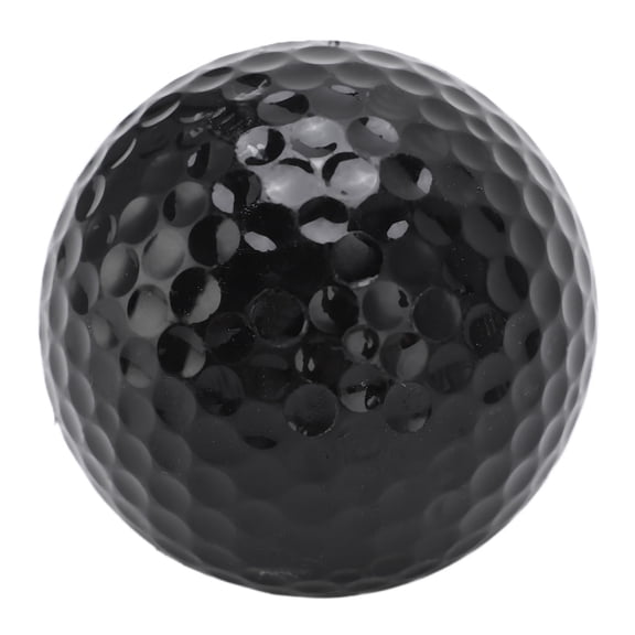 2-Layer Golf Floating Practice Balls for Water Range & Outdoor Sports - Black