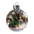 thumbnail image 2 of BiFandian Christmas Canine Snow Globe, Dog Theme Holiday Ornament, Winter Scene Decoration for Collectors, 2 of 3