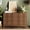 Walnut-6 Drawers, variant on Ktaxon Fluted Dresser 6 Drawer Dresser Wood Chest of Drawers Storage Cabinet for Bedroom, Living Room Entryway Mid Century Oak