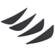thumbnail image 4 of 4Pcs Universal Car Bumper Body Canards Splitters Lip Adhesivo Negro, 4 of 7