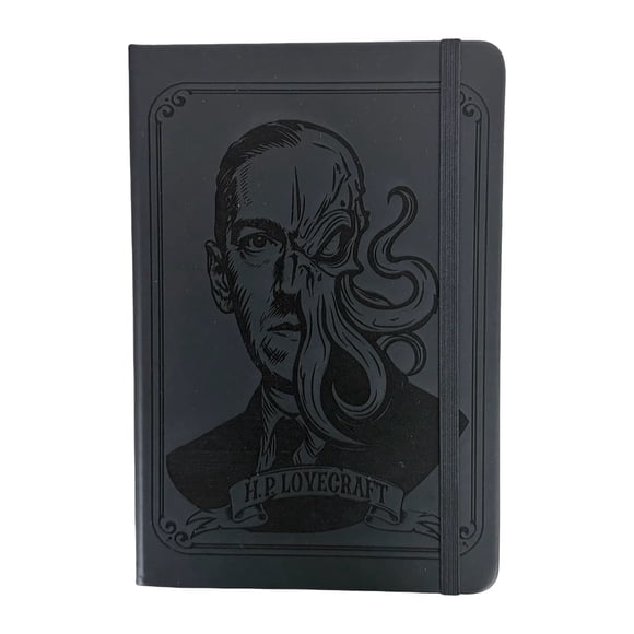 Libreta Pasta Dura H.P. Lovecraft Negro