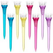 Tabata GOLF GV1413 Lift Tee Long 3.07 Inch, 78mm, 8 Pack, Assorted Colors
