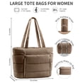 thumbnail image 3 of Bolso tote acolchado ligero Bagstellar Puffy de 20 L, 3 of 9