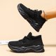 thumbnail image 3 of Zapatillas Deportivas De Plataforma Con Cordones Casuales, Transpirables Y Tejidas Para Mujeres, Zapatos Para Correr Antideslizantes, 3 of 3