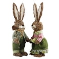 thumbnail image 1 of Simulation Queue de Chat Pâques Lapin Maison Jardin Décoration Fête Fournitures 2PCS, 1 of 13
