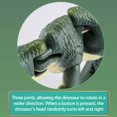 thumbnail image 4 of SPOORYYO Interactive Dinosaur Toy with Vibrating Head and Tail, Press Button for Motion, 4 of 9
