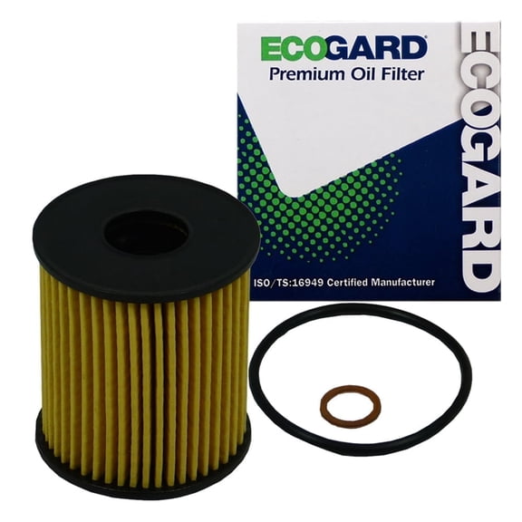 ECOGARD X5830 Premium Cartridge Engine Oil Filter for Conventional Oil Fits Mini Cooper 1.6L 2007-2015, Cooper Countryman 1.6L 2011-2016