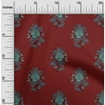 thumbnail image 1 of oneOone Coton Bio Voile Feuilles & Imprimé Floral Bloc 1 Yard 42 Inch Wide, 1 of 4