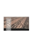 thumbnail image 5 of Unique Loom Outdoor Border Collection Area Rug - Checkered (9' x 12' 2" Rectangle Brown/Black), 5 of 7