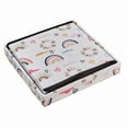 thumbnail image 5 of Kvell Kids Collapsible Toy Storage Bin with Rainbow and Heart Design, 15-inch, 5 of 8