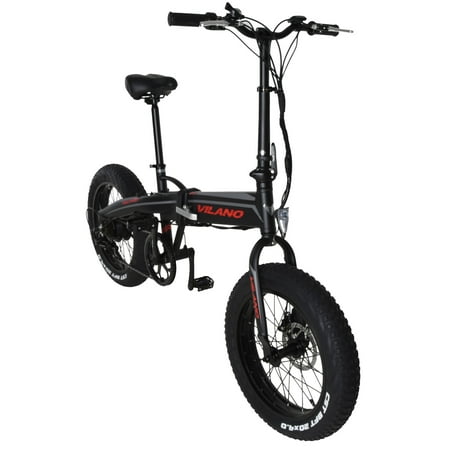Vilano NEUTRON Electric Folding Fat Bike, 20-Inch