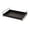 Black, variant on Metal Serving Tray, Decorative Coffee Table Tray with Handles, Vanity Platter Breakfast Tray for Eating, Storing, Bedroom, Kitchen, Living Room, Bathroom