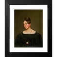thumbnail image 2 of Jozef Czauczik 19x24 Black Modern Framed Museum Art Print Titled - Portrait of a Young Lady (1840), 2 of 5