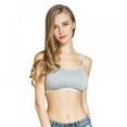 thumbnail image 3 of 3 Pack Women's Comfort Seamless Bralette Removable Padded Wireless Bra, 3 of 7