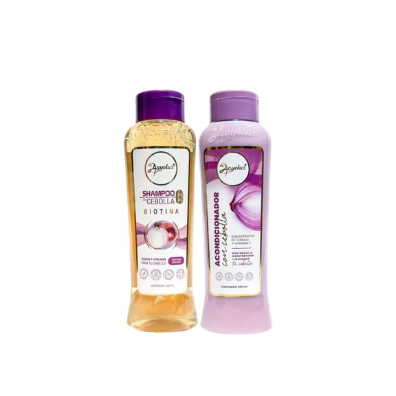 Anyeluz Shampoo de Cebolla y Anyeluz Acondicionador de Cebolla (2 pack)