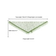 thumbnail image 3 of Velo de Mantilla de Encaje con Rhinestones Sparkling Inspire Chic, Elegante Pañuelo Triangular para Iglesia y Boda 51.2"x15.7" Verde, 3 of 5