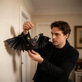 thumbnail image 4 of ZJNGJC Halloween Bat Hanging Ornament Decorative Desktop Home Party Gothic Style Dangling Figurine For Seasonal Display A, 4 of 7