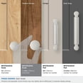 thumbnail image 3 of Amerock Ballard 1-1/8 inch (29mm) Diameter Satin Nickel Cabinet Knob, 3 of 6