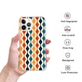 thumbnail image 2 of 70s Color Pattern Case Compatible with iPhone 14 Pro Max,Unique Art Design TPU Bumper Cover Case, 2 of 5