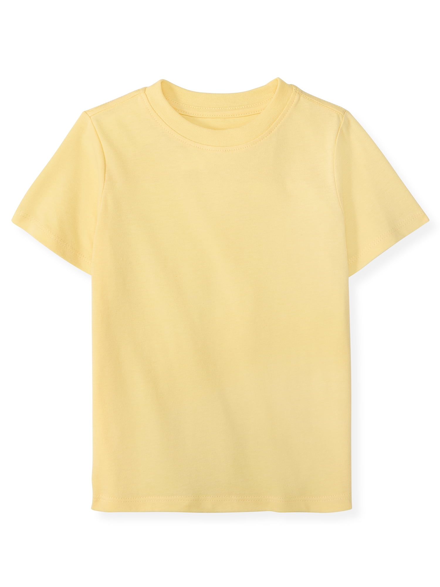 Garanimals Newborn, Baby & Toddler Boy Cotton Short-Sleeve Solid T-Shirts, 3-Pack, Sizes 0-6T