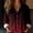 Red, variant on Endives Womens Shirts Gradient Color Casual Long Sleeve Button Down Blouse Shirt Womens Tops Spring Outfit