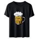 thumbnail image 4 of Blusa de mujer Oktoberfest Camiseta de cuello redondo Estampado de verano Jersey de manga corta Camiseta de mujer para hombre Tops Camisa Pompotops  hfajkhk136008, 4 of 5