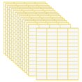thumbnail image 4 of 15 Sheet A5 Self Adhesive Stickers Labels, Matte White Labels Stickers, Printable Sticky Sheet Labels, File Folder, 4 of 5