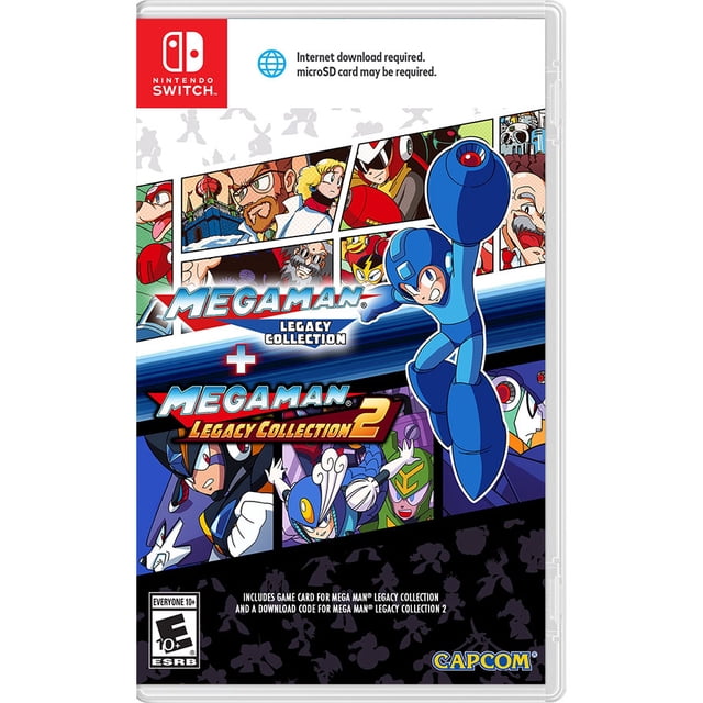 VIDEOJUEGO SW MEGAMAN LEGACY COLLECTION 1+2 Nintendo FORMATO FISICO