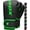 Green, variant on RDX Kids Boxing Gloves, Muay Thai Boxing Gloves for Kids, Maya Hide Leather Sparring Combat Gloves, KARA Patent Training Mitt, MMA, Black,6oz