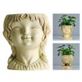 thumbnail image 3 of 2 s , cabeza de , para , decoración de patio Baoblaze Macetas, 3 of 8