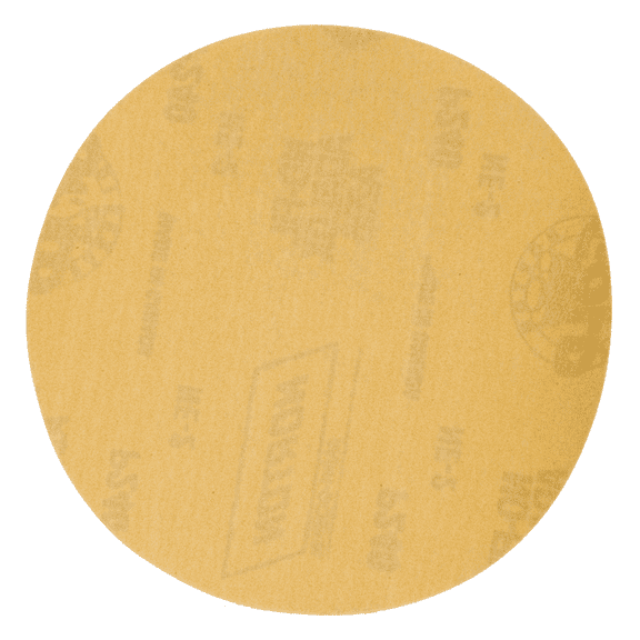 Norton Gold Reserve 06235 A296 Series NorGrip Sanding Disc, 6 in, P100 Grit, Aluminum Oxide