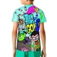 thumbnail image 6 of Teen Titans Go 3d Printed T-Shirt Short Sleeve Tees Shirt For Boys Girls, 6 of 7