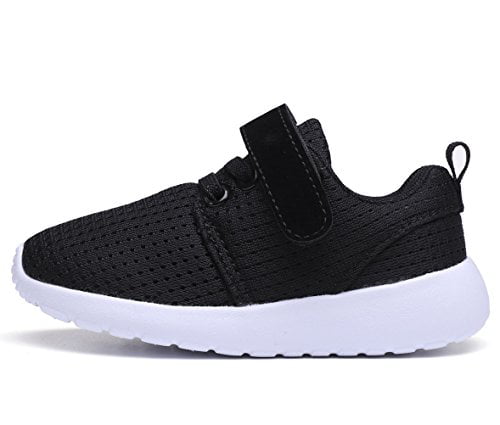 DADAWEN Running Shoes for Kids Outdoor Strap Hiking Athletic Sneakers 