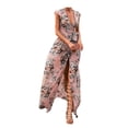 thumbnail image 4 of Maxi Vestido Dama Mujer Fiesta Ó Playa Sexi Elegante Cruzado Dara Baby  Vest077, 4 of 6